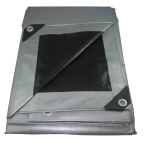 Silver UV-Resistant Poly Tarps