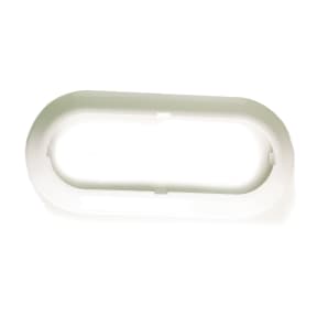 6IN OVAL WHITE TRIM RING