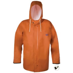 HOODED F/W JACKET ORANGE W/CUFF L