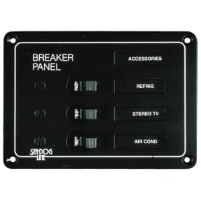 AC/DC Accessory Panel 3 Circuit