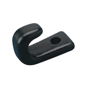 NYLON LASHING HOOKS-BLACK 1 HOLE