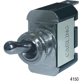 WeatherDeck Toggle Switch, Single - OFF-(ON)