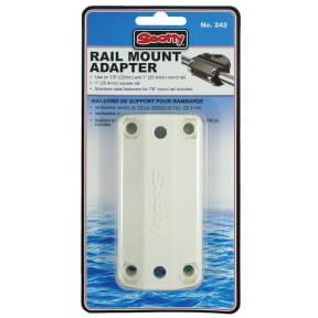 RAIL ADAPTOR 7/8IN-1IN ROUND & SQUARE