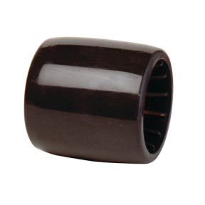 4IN BLK SMOOTH WOBBLE ROLLER