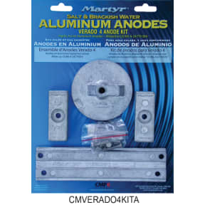 Mercury Verado Anode Kits - Aluminum 