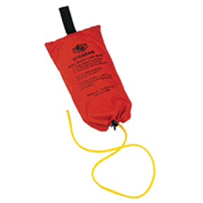 RING BUOY ROPE BAG/90FT 3/8IN BR.POLY