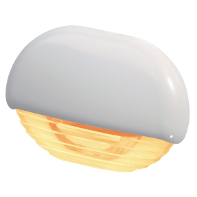 Easy Fit LED Courtesy Lamp - Amber, White Trim