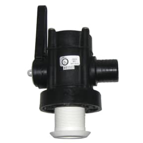 Marelon&#174; Full-Flow Seacock - Thru-Hull x Ball Valve x 90&deg; Hose Barb - OEM