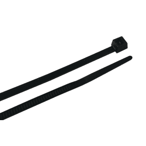 4IN NYLON CABLE TIE BLACK (100)