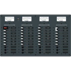 AC Main + 8 Positions&frasl;DC Main + 29 Positions Circuit Breaker Panel