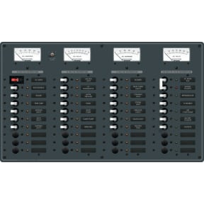 AC Main + 8 Positions/DC Main + 29 Positions Circuit Breaker Panel