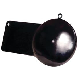 10LB PANCAKE DOWNRIGGER WEIGHT BLK