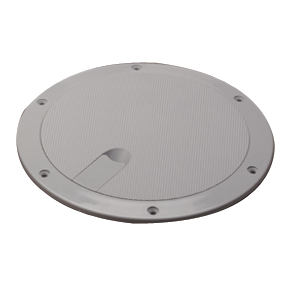 ABS DECK PLATE GRAY 8" TEXTURE LID