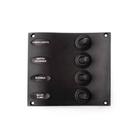 Four Toggle Switch Panel