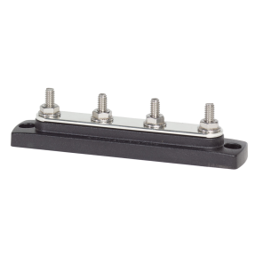 150A 4 GANG BUSBAR 1/4IN STUD NO COVER