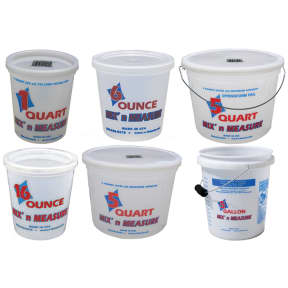 Mix'n Measure Graduated Plastic Buckets