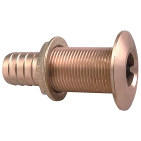 Plain Bronze Hose Thru-Hull