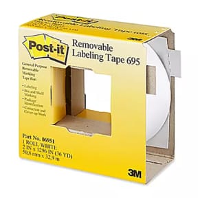 Post-it&#174; Removable Labeling Tape - 695