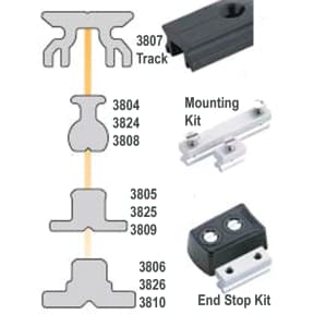 System A Slug Mount Track &amp; Accessories