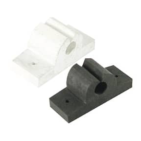 Rubber 2 Fishing Rod Holder Insert Tube Protector & Cover Replacement