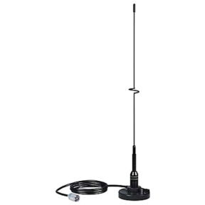 19IN BLK VHF MAGNETIC MT ANTENNA W/CABLE