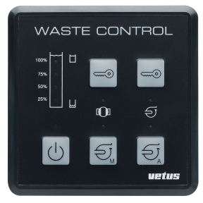 WASTE WATER CONTROL PANEL 12/24V
