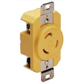 20A 125V Locking Shore Power Outlet Receptacle