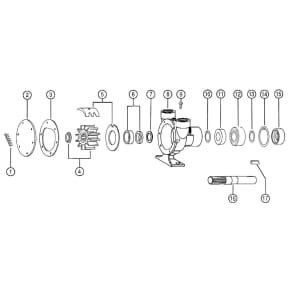 3890 Model Pump Replacement Parts