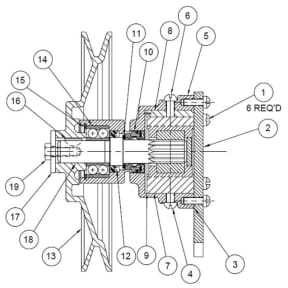 11850 Model Pump Replacement Parts