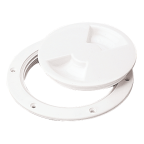 DECK PLATE WHITE STANDARD 4IN