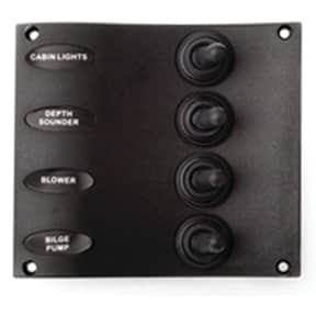 Four Toggle Switch Panel