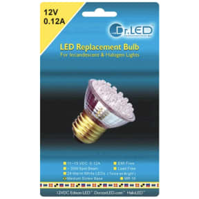 120V LED Medium Screw Base Bulbs