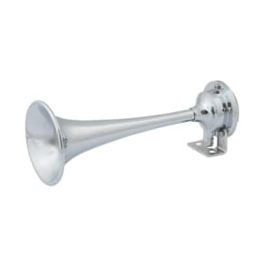 Single Mini Trumpet Air Horn &amp; Compressor Kit
