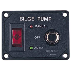 Bilge Pump Switch with Circuit Breaker
