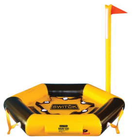 THROW WATER ACTIVATED RESCUE PLATFORM