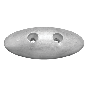 ALU HULL ANODE M-24 ROUNDED OVAL BOLT-ON