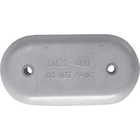 ALU HULL ANODE MZ406 ROUNDED OVAL BLT-ON