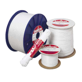 CWC 3-Strand Nylon Rope - 1/4 x 1200' White