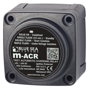 7601 of Blue Sea Systems 65A m-Series Mini Automatic Charging Relay