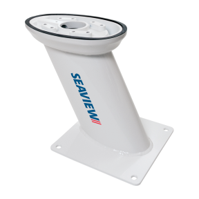 pma-1210-m2 of Seaview 12" Tall Aft Leaning Satdome Mount