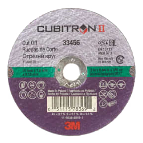 33456 of 3M Cubitron II Cut-Off Wheels