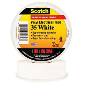 Scotch 35 Vinyl Electrical Tape For Color Coding