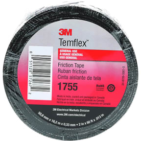 1755 of 3M Temflex 1755 Cotton Friction Tape