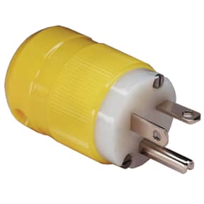20A 125V Straight Blade Plug, Connector &amp; Receptacle