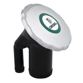 Perko Angled Vented Fuel Fill for 1-1/2 Hose, Polymer 542 DPG BLK
