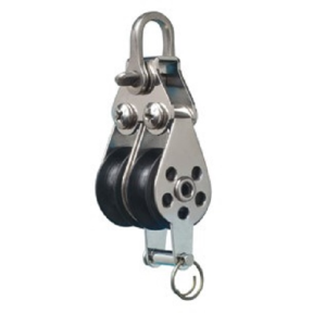 Double Block with Becket & Adjustable Shackle