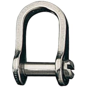 5/32IN D SHACKLE W/SLOTTED PIN