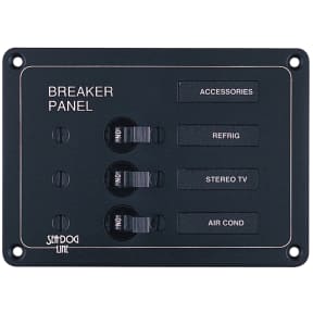 AC/DC Accessory Panel 3 Circuit