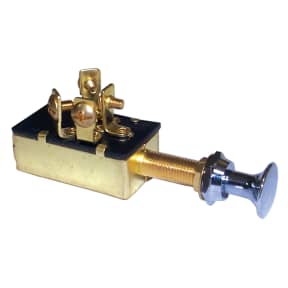 4 Screw Terminal Off-On Push Pull Switch
