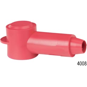 CableCap Stud Insulators, Red 2 - 2&frasl;0